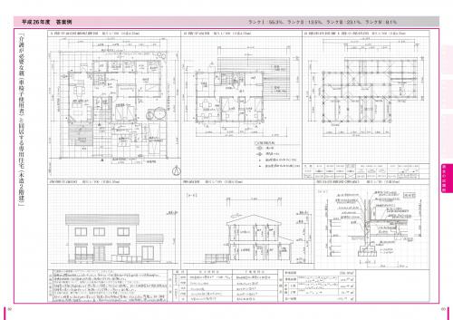 リフォームブックス / 日建学院 2級建築士 設計製図試験 課題 対策集 